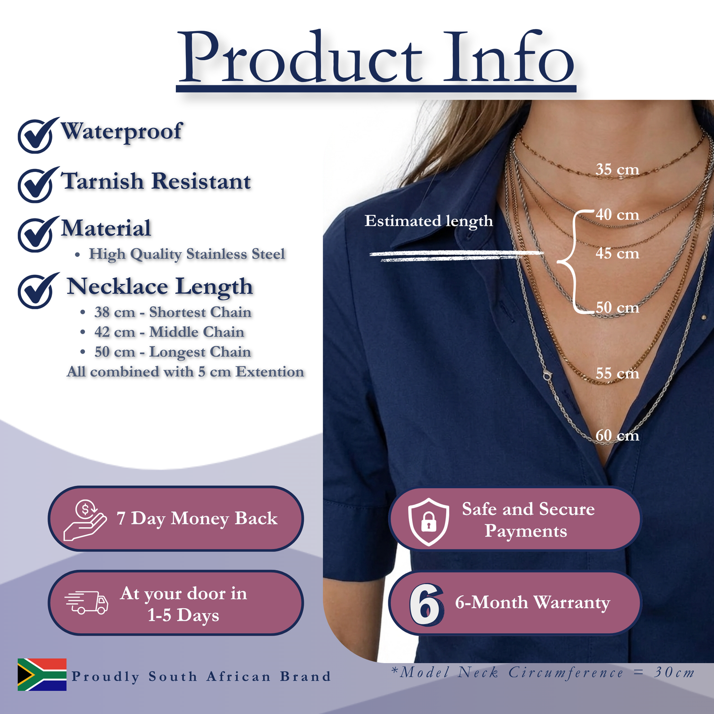 Amalfi Trio Necklace