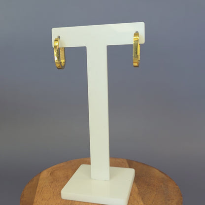 Soft Square Hoops