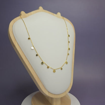 Golden Dewdrop Necklace