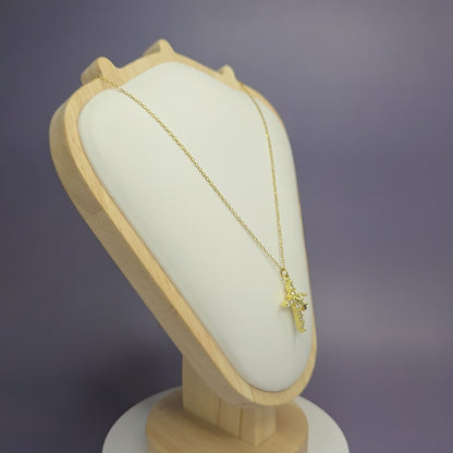 Glimmering Gold Grace Necklace