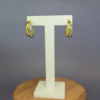 Gemini Half Hoops