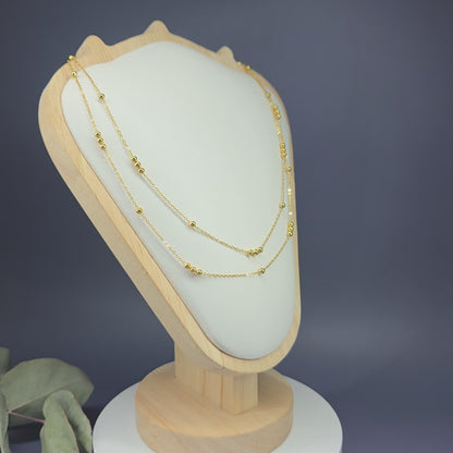 Beaded Layers Necklace