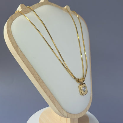Juliet Heart Necklace