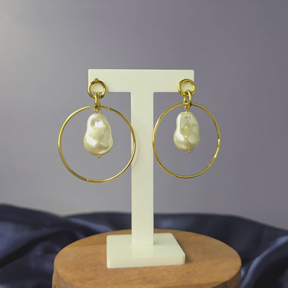 Framed Pearl Drops