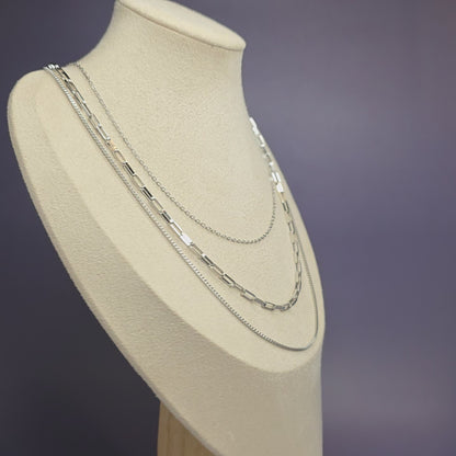 Trinity Layer Necklace