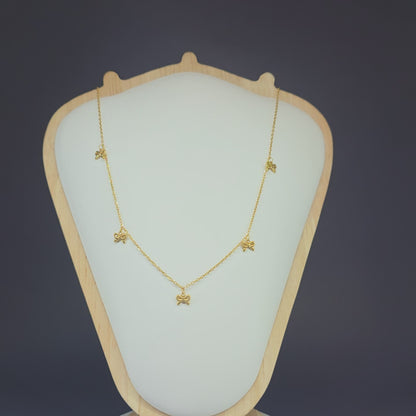 Sweet Bow Necklace