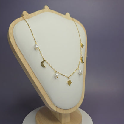 My Sun and Moon Necklace