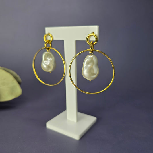 Framed Pearl Drops