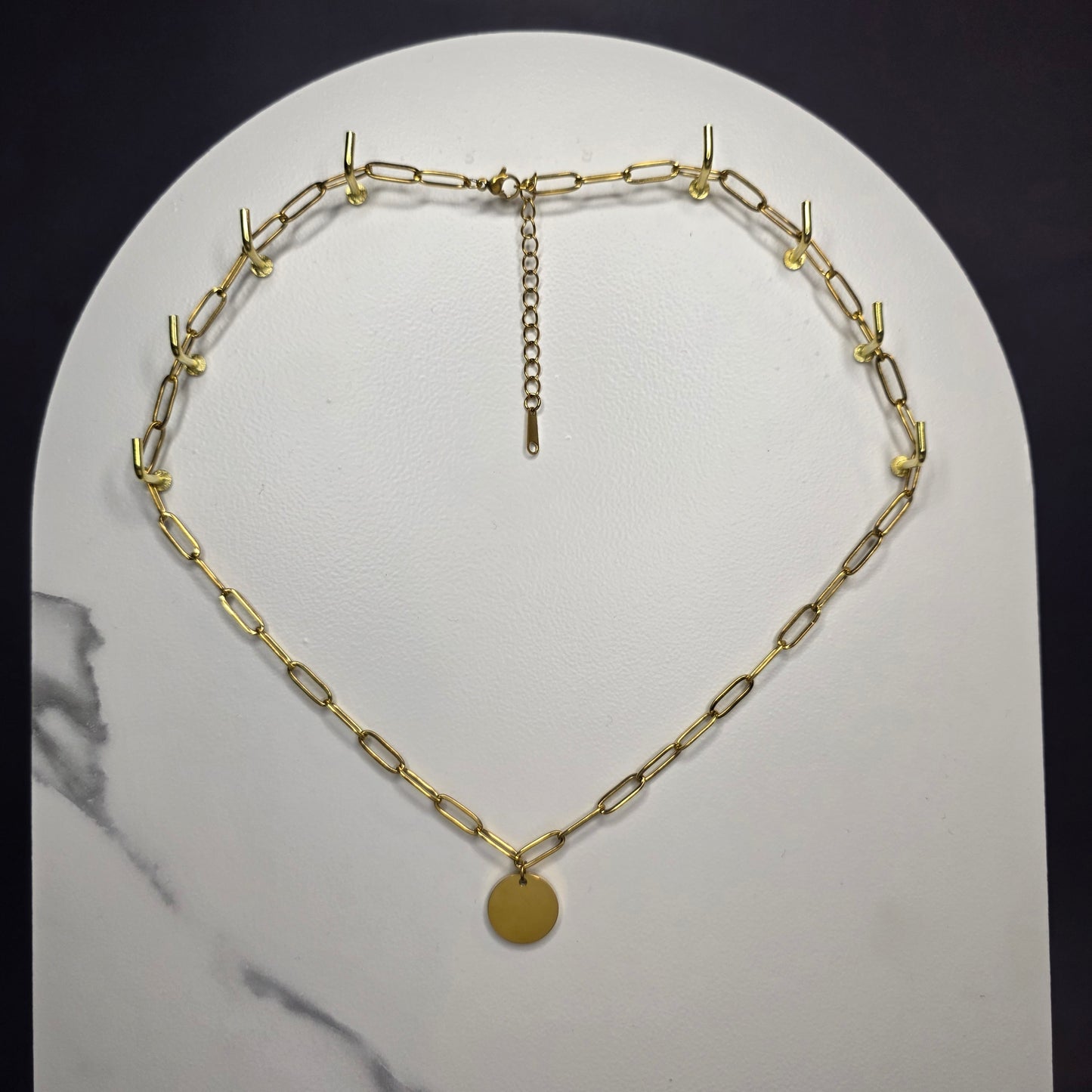 Signature Disc Necklace