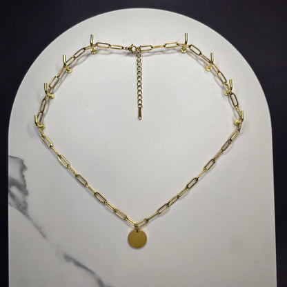 Signature Disc Necklace