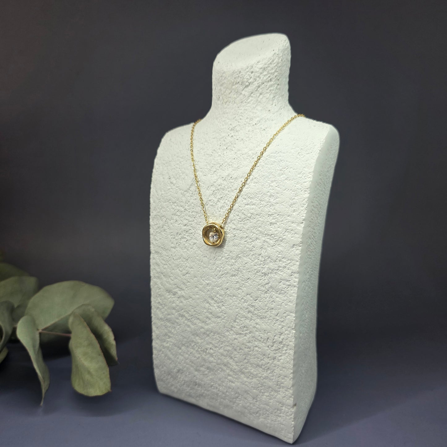 Floating Heart Necklace
