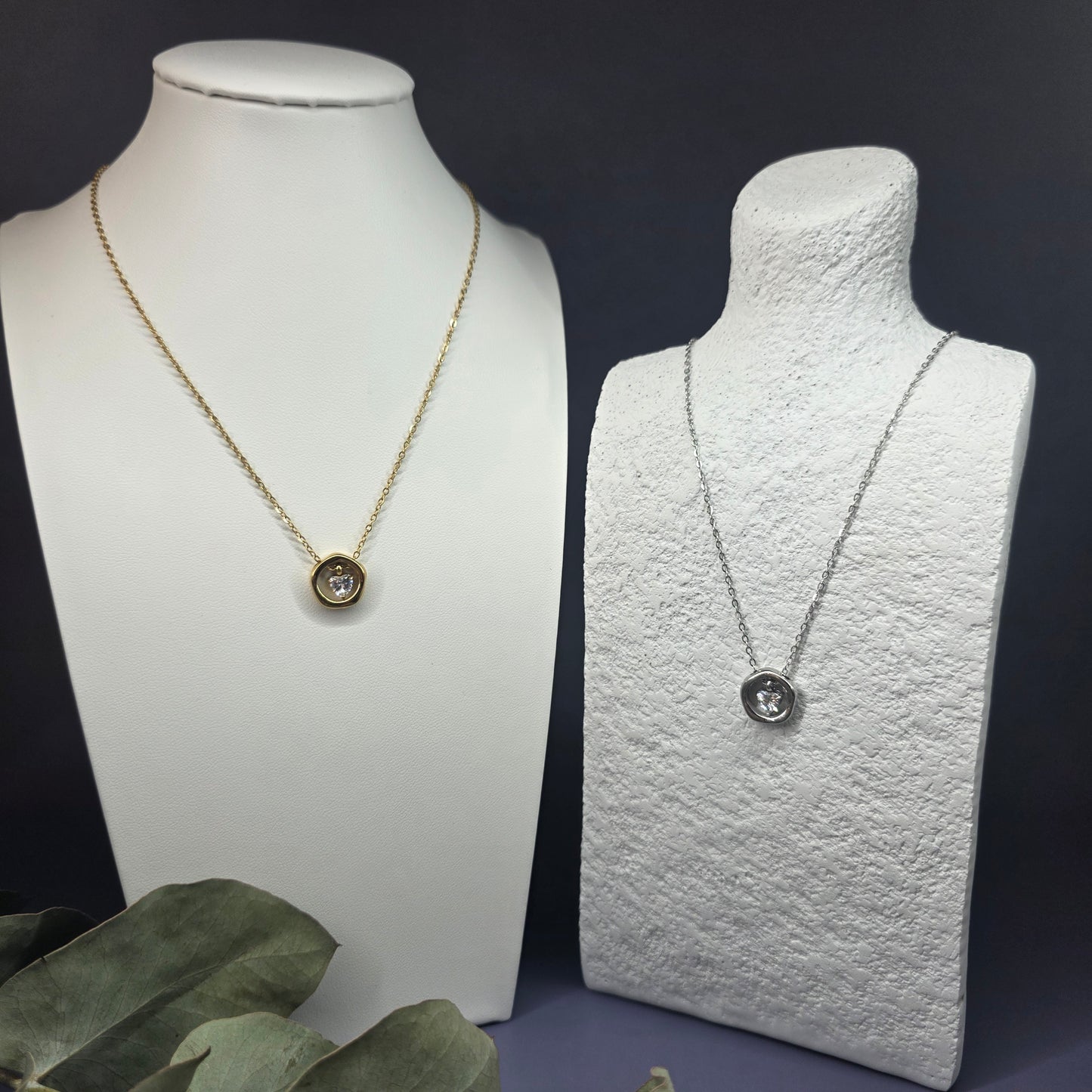 Floating Heart Necklace