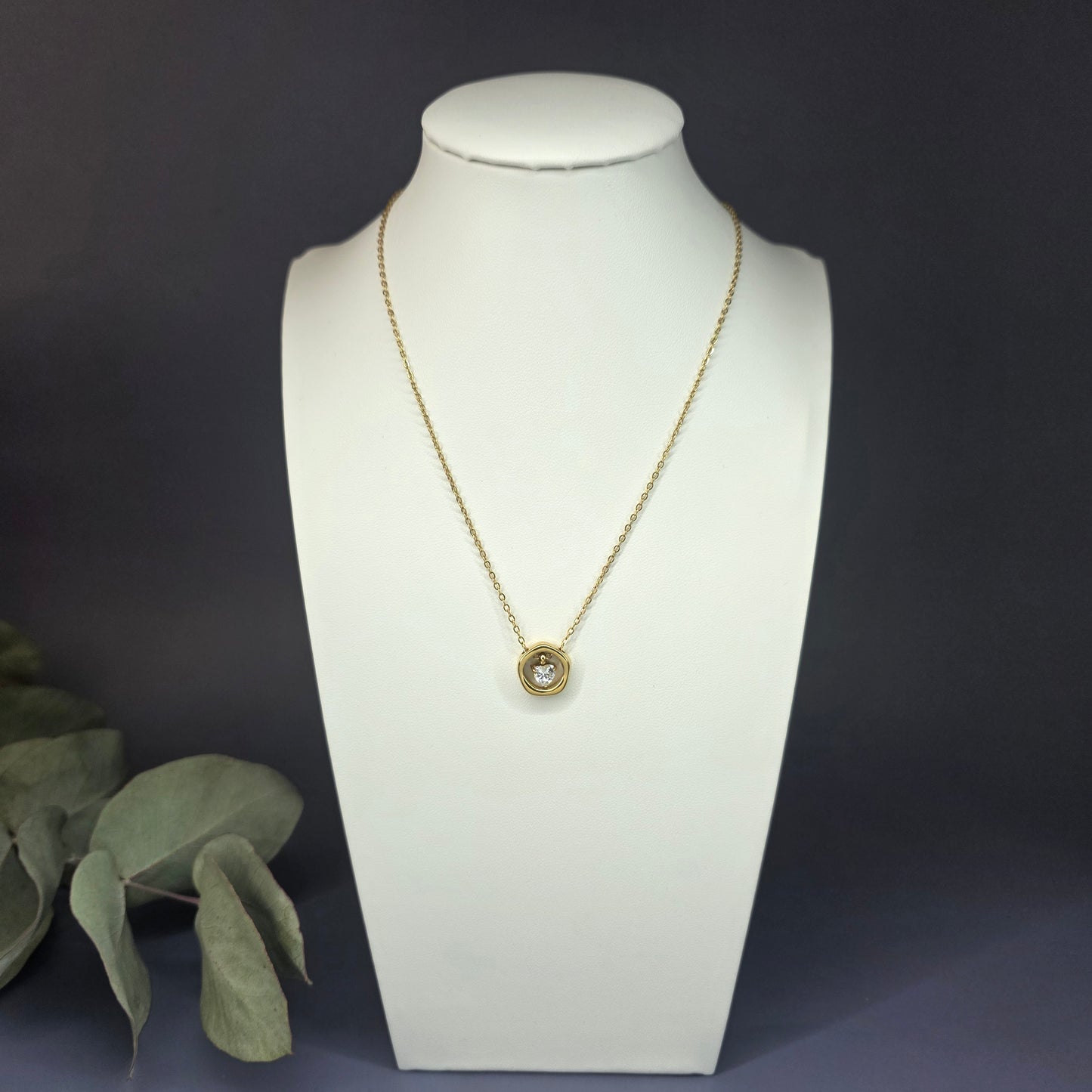 Floating Heart Necklace
