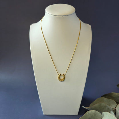 Lucky Horseshoe Necklace