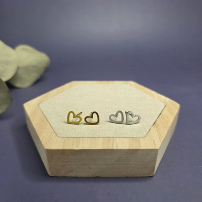 Little Cupido Heart Studs