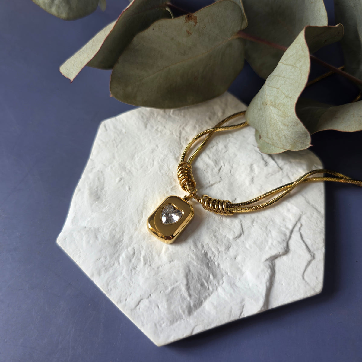 Juliet Heart Necklace