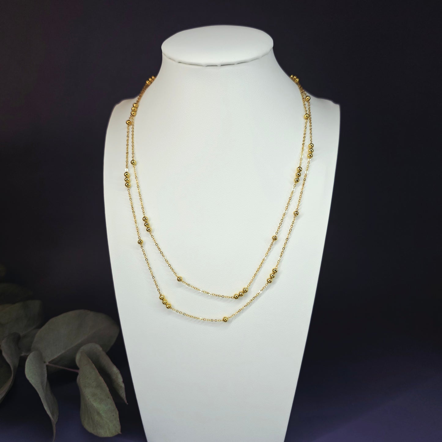 Beaded Layers Necklace