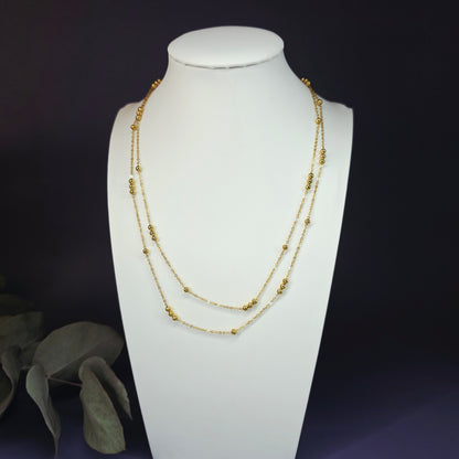 Beaded Layers Necklace