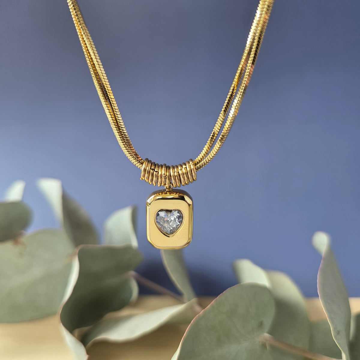 Juliet Heart Necklace