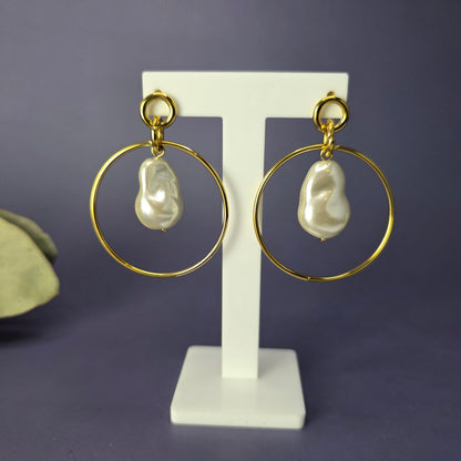 Framed Pearl Drops