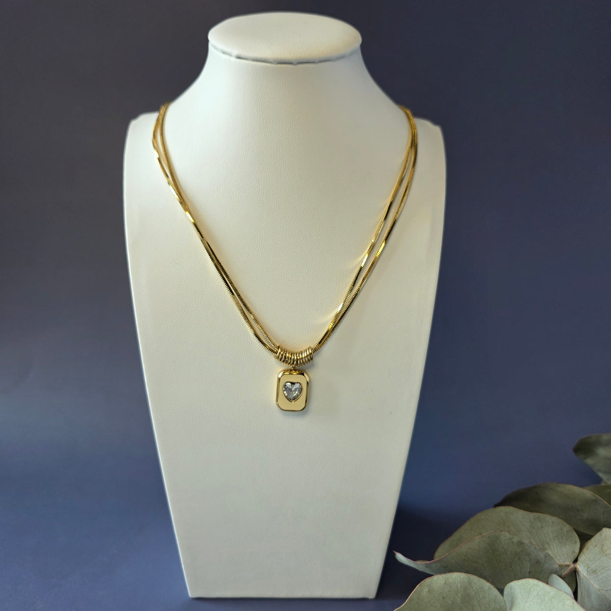 Juliet Heart Necklace
