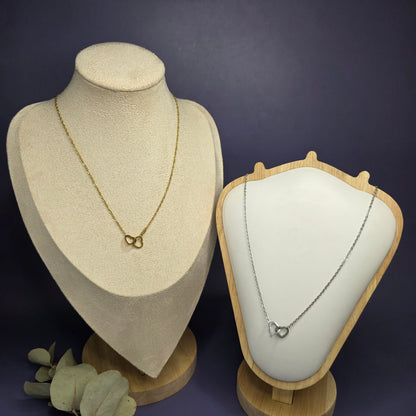 Dual Hearts Necklace