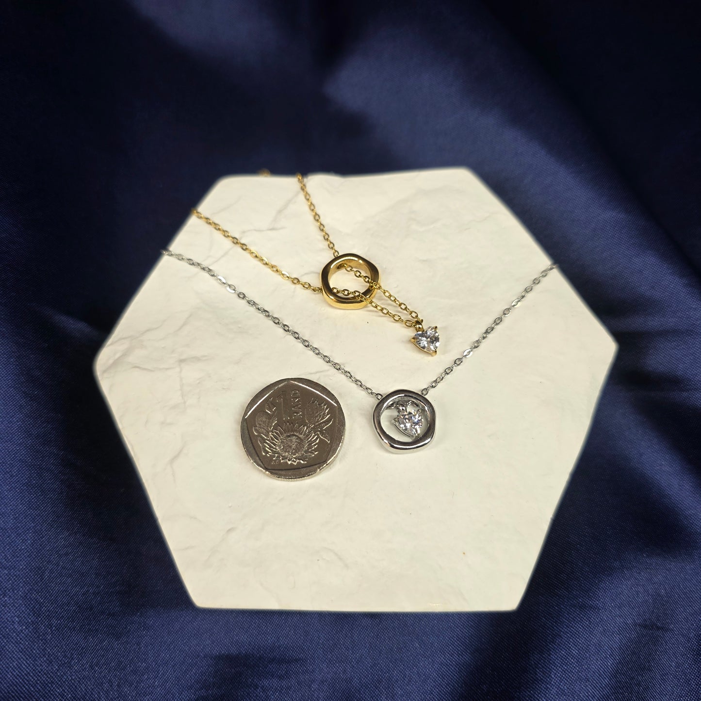 Floating Heart Necklace