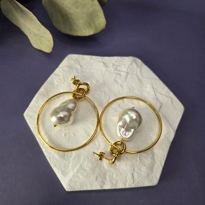 Framed Pearl Drops