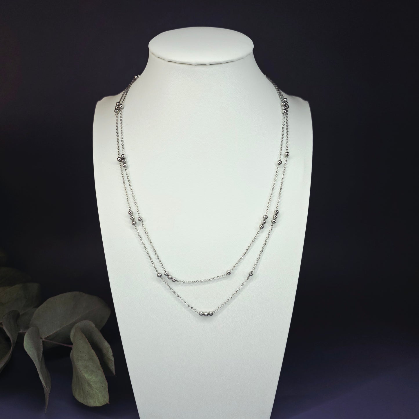 Beaded Layers Necklace