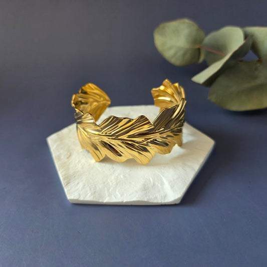 Palm Leaf Cuff