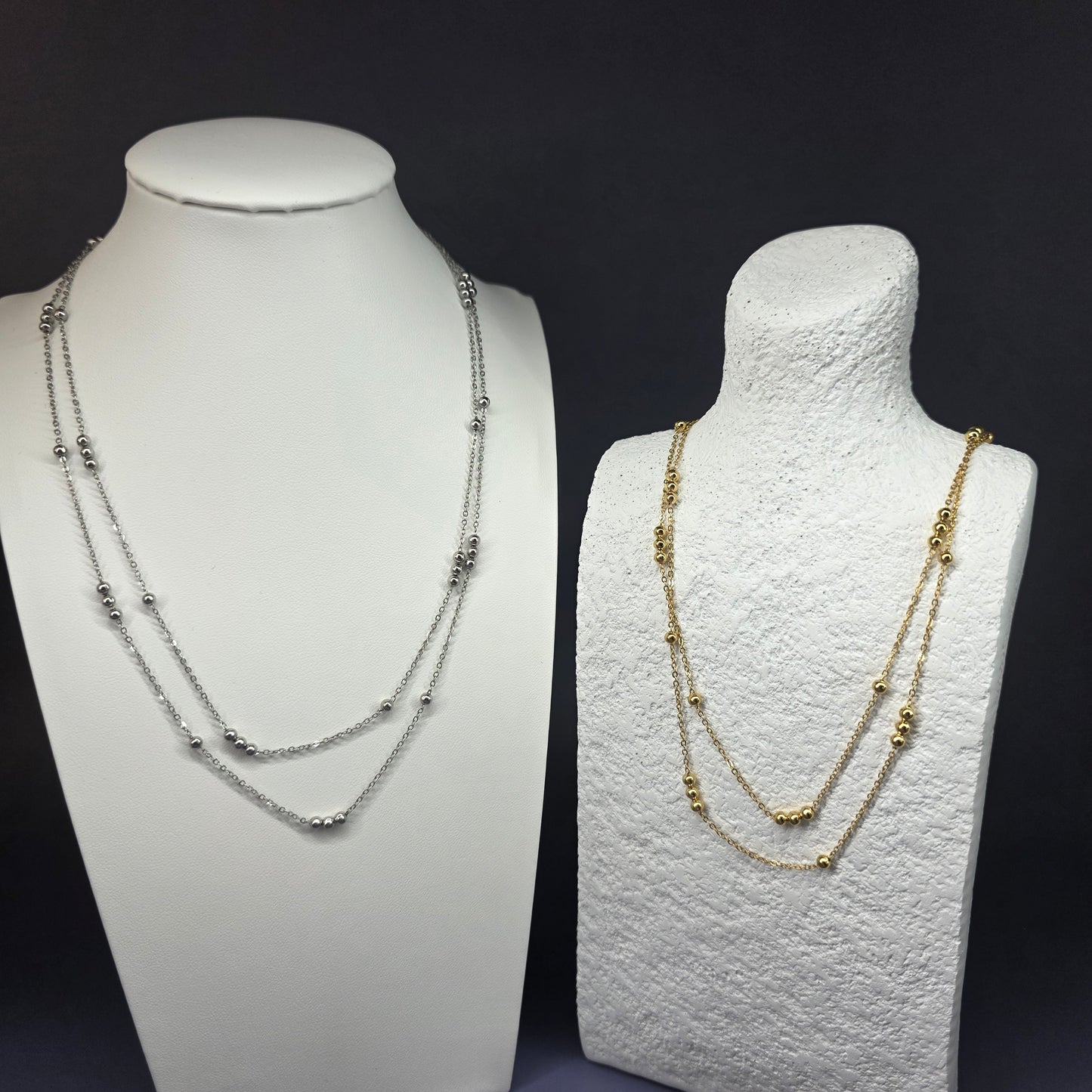 Beaded Layers Necklace
