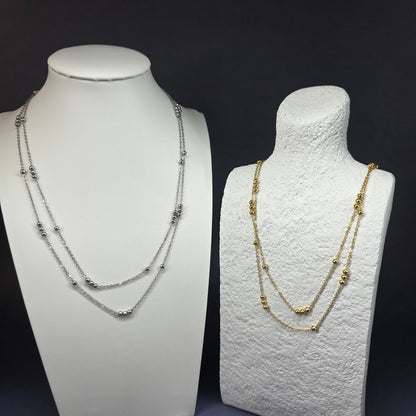 Beaded Layers Necklace
