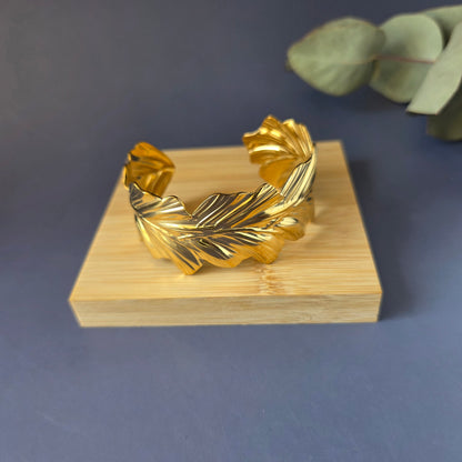Palm Leaf Cuff