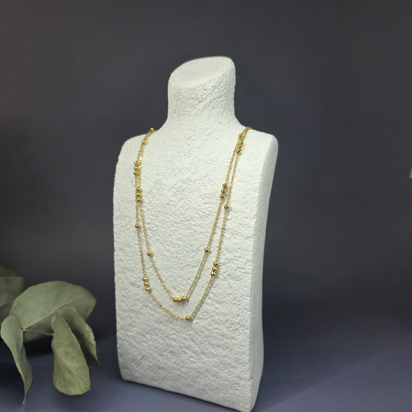 Beaded Layers Necklace