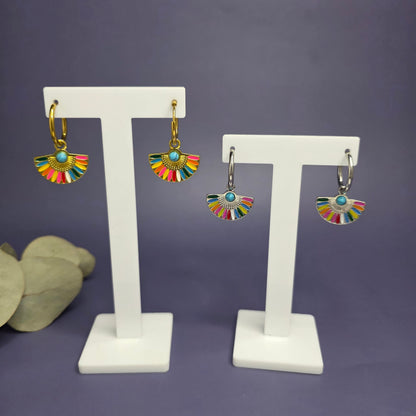 Vivid Fan Hoops