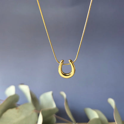 Lucky Horseshoe Necklace
