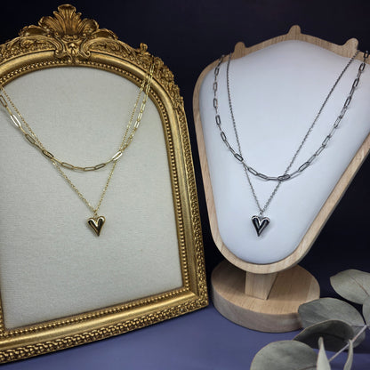 Layered Love Necklace