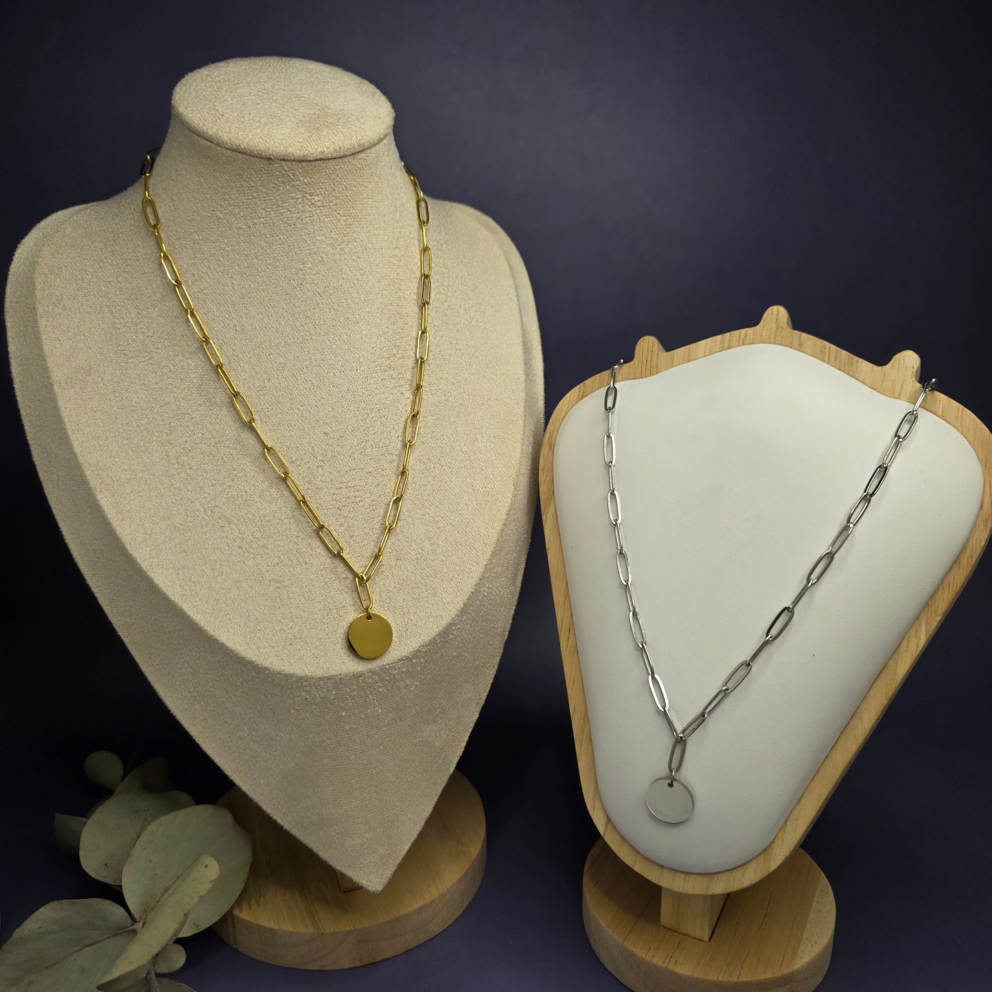 Signature Disc Necklace