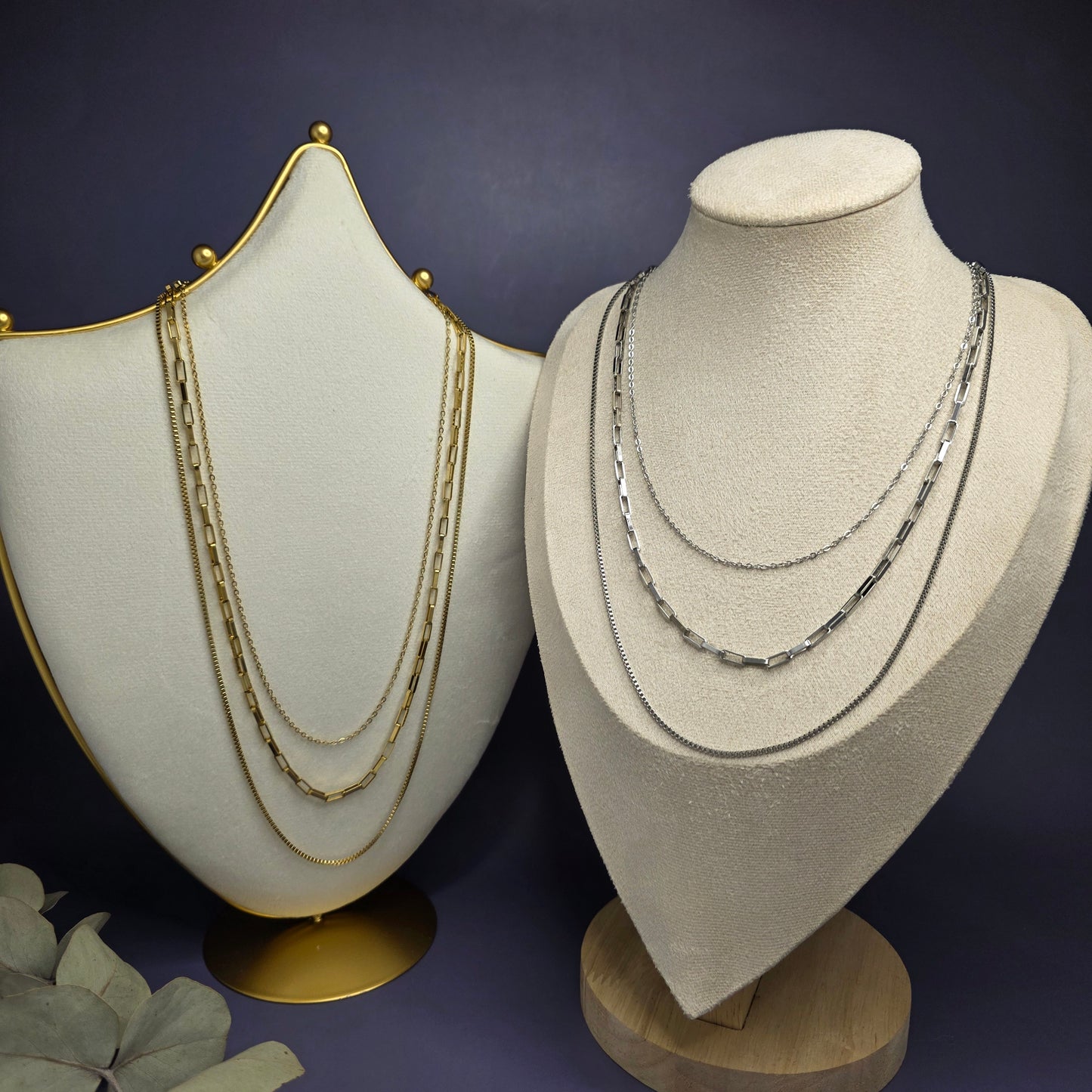 Trinity Layer Necklace