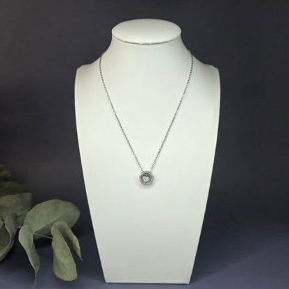 Floating Heart Necklace